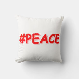 "#PEACE" Cute Design. Buy Now Kussen