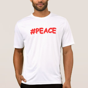"#PEACE" Cute Design. Buy Now T-shirt