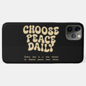 Peace Daily Hoesje – Calm Tech Vibe (Achterkant (horizontaal))