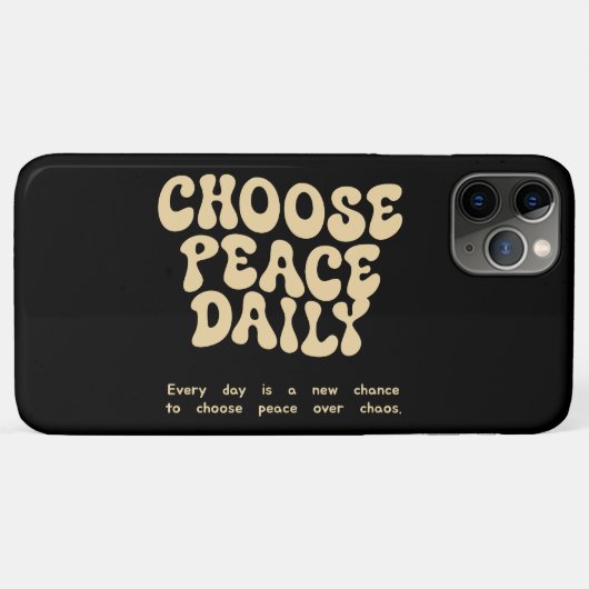 Peace Daily Hoesje – Calm Tech Vibe (Achterkant (horizontaal))