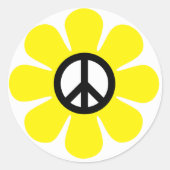 Peace Daisy Sticker (Voorkant)