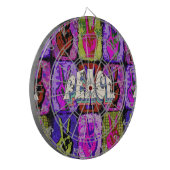 Peace Dart Board Dartbord (Voorkant Links)