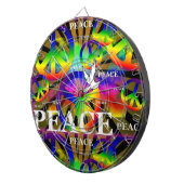 Peace Dartbord (Voorkant Rechts)