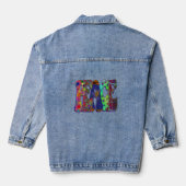 Peace Denim Jacket (Achterkant)