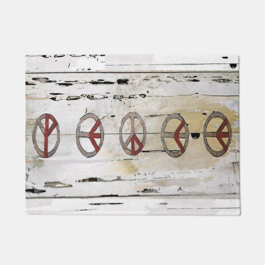 Peace Doormat Deurmat (Voorkant)