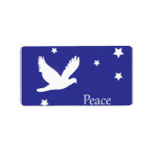 Peace Dove Address Label (Voorkant)