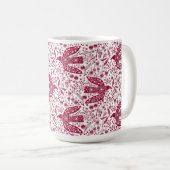 Peace Dove Bird Koffiemok (Voorkant rechts)