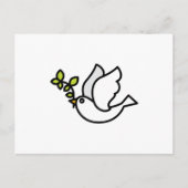 Peace Dove Briefkaart (Voorkant)