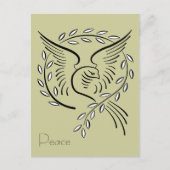 Peace Dove Briefkaart (Voorkant)
