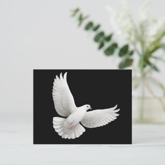 Peace Dove Briefkaart (Staand voorkant)