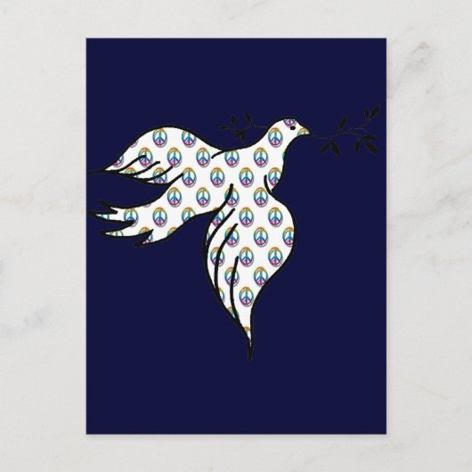 Peace Dove Briefkaart (Voorkant)