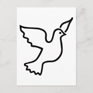Peace Dove Briefkaart