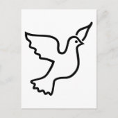 Peace Dove Briefkaart (Voorkant)