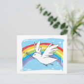 Peace Dove Briefkaart (Staand voorkant)