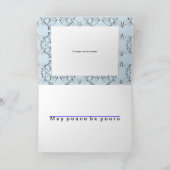 Peace Dove Bright wenskaart Hope Kaart (Binnen)