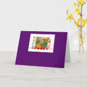 Peace Dove Bright wenskaart Hope Kaart (Gele Bloem)