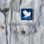Peace Dove Button (In situ)