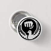 Peace Dove Button (Voorkant /achterkant)