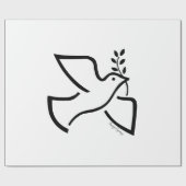 Peace Dove Cadeaupapier (Vlak)