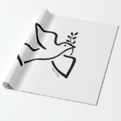 Peace Dove Cadeaupapier (Uitgerold)