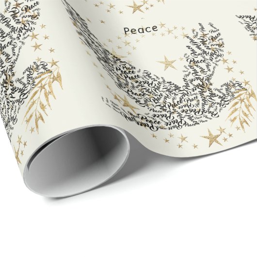 Peace Dove Cadeaupapier (Rol Hoek)