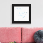 PEACE DOVE CANVAS AFDRUK (Insitu (Woonkamer))