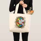 Peace Dove Canvas tas (Voorkant (product))