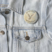 Peace Dove Custom Button Design... (In situ)