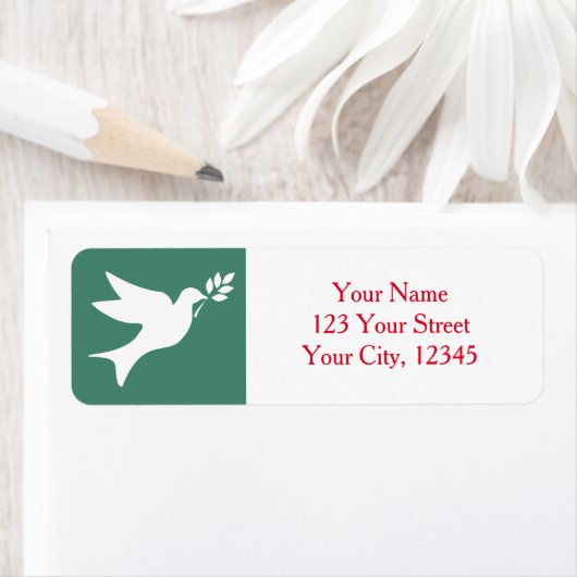 Peace Dove Etiket (Insitu)