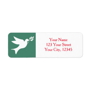 Peace Dove Etiket