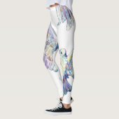 Peace Dove Fly Maureen Girard Leggings (Links)