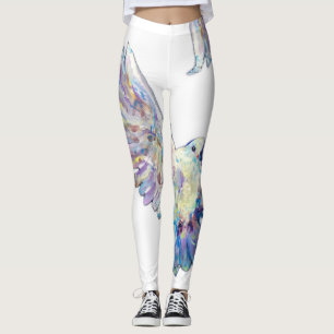 Peace Dove Fly Maureen Girard Leggings