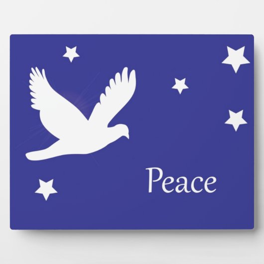 Peace Dove Fotoplaat (Voorkant)