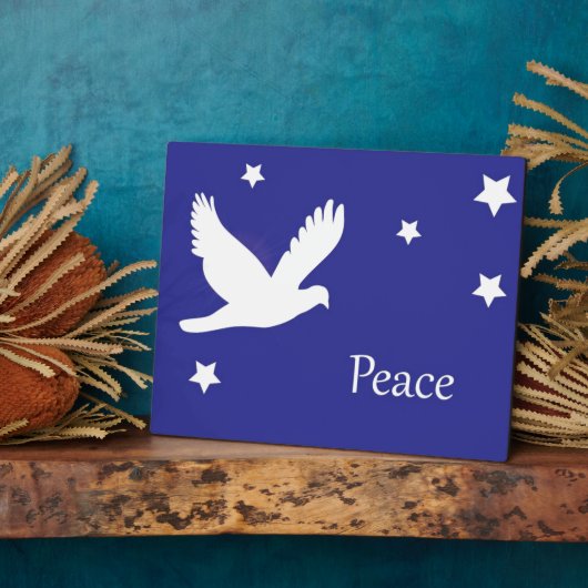 Peace Dove Fotoplaat (Zijkant)