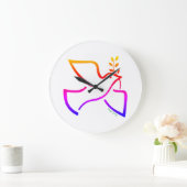 Peace Dove Grote Klok (Huis)