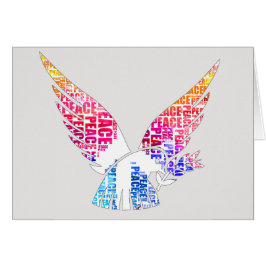 Peace Dove. Harmony Hippie Waterverf