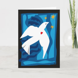 Peace Dove Holiday Kaart