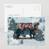 Peace Dove Illustrated Holiday Kaart (Voorkant / Achterkant)