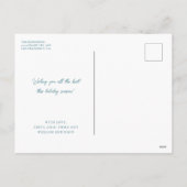 Peace Dove Illustrated Holiday Kaart (Achterkant)