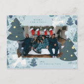 Peace Dove Illustrated Holiday Kaart (Voorkant)