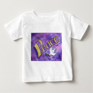 Peace Dove Inspirerend Word Art T-shirts