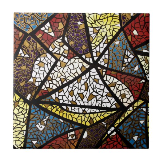 Peace Dove-keramische kersttegel Tegeltje (Voorkant)