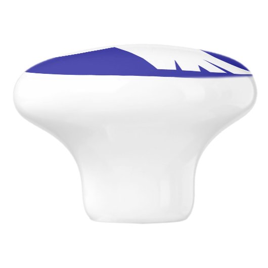 PEACE DOVE KERAMISCHE KNOP (Zijkant)