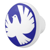 PEACE DOVE KERAMISCHE KNOP (Rechts)