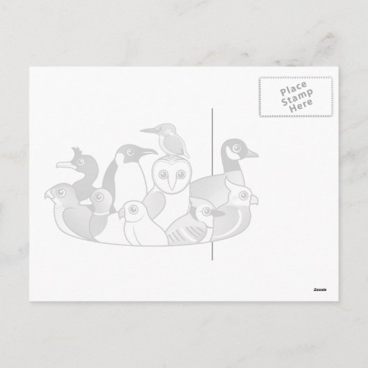 Peace Dove Kerstmis Feestdagenkaart (Achterkant)