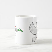 Peace Dove Kerstmis Koffiemok (Center)