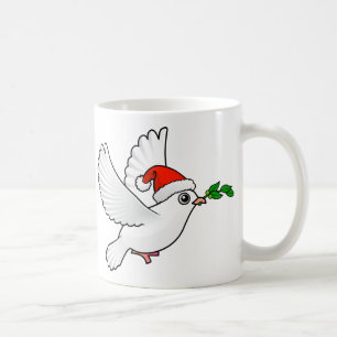 Peace Dove Kerstmis Koffiemok