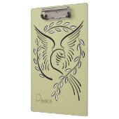 Peace Dove Klembord (Links)