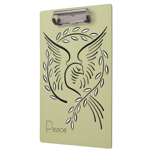 Peace Dove Klembord (Links)