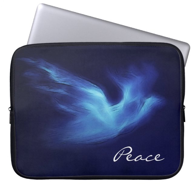 Peace Dove Laptop Sleeve (Voorkant)